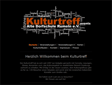 Tablet Screenshot of kulturtreffaltedorfschule.de